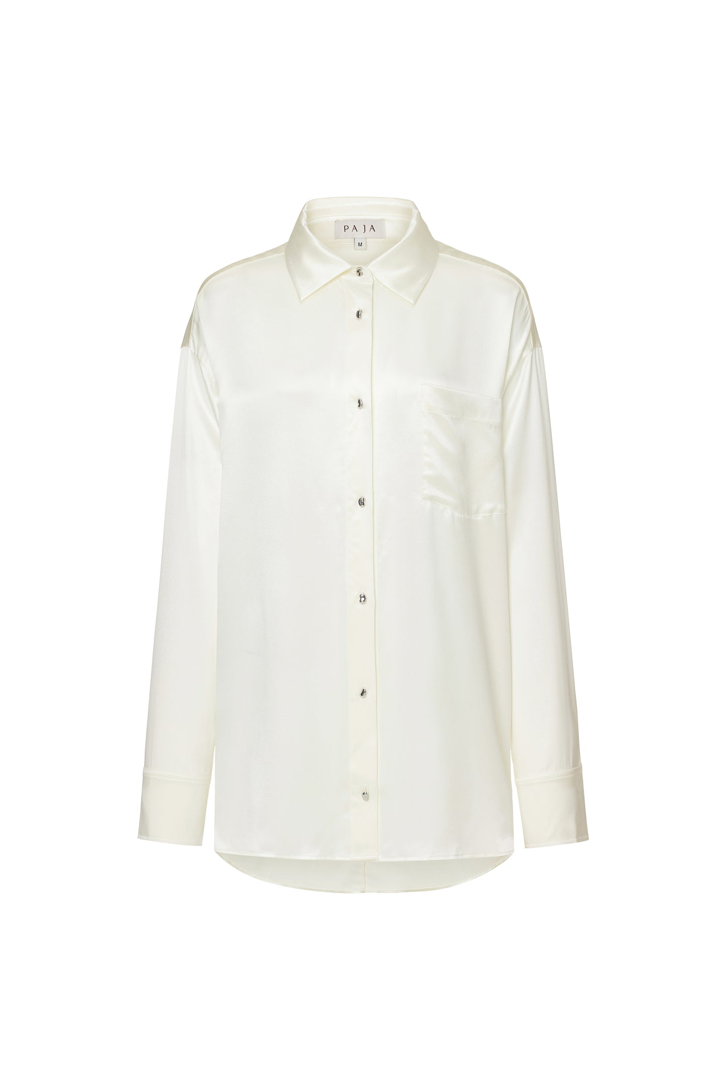 Ivory Elegance Silk Shirt